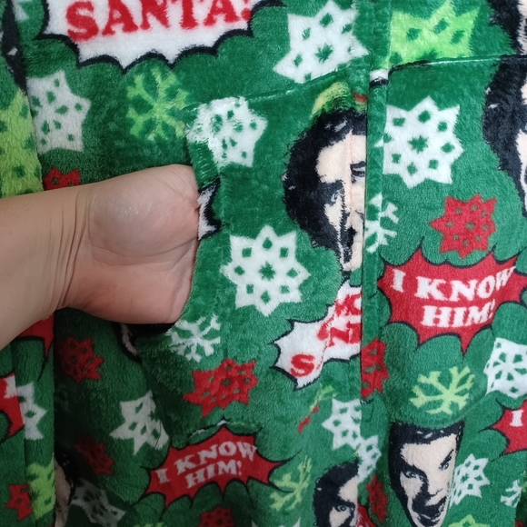 Elf Christmas Union Suit Adult Onesie Pajamas 3X - Picture 4 of 7